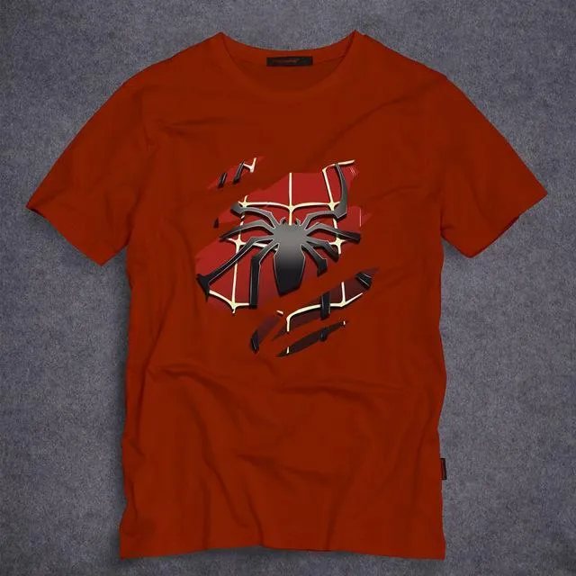 SPIDERMAN Short Sleeve T-Shirt for Men in 8 colors