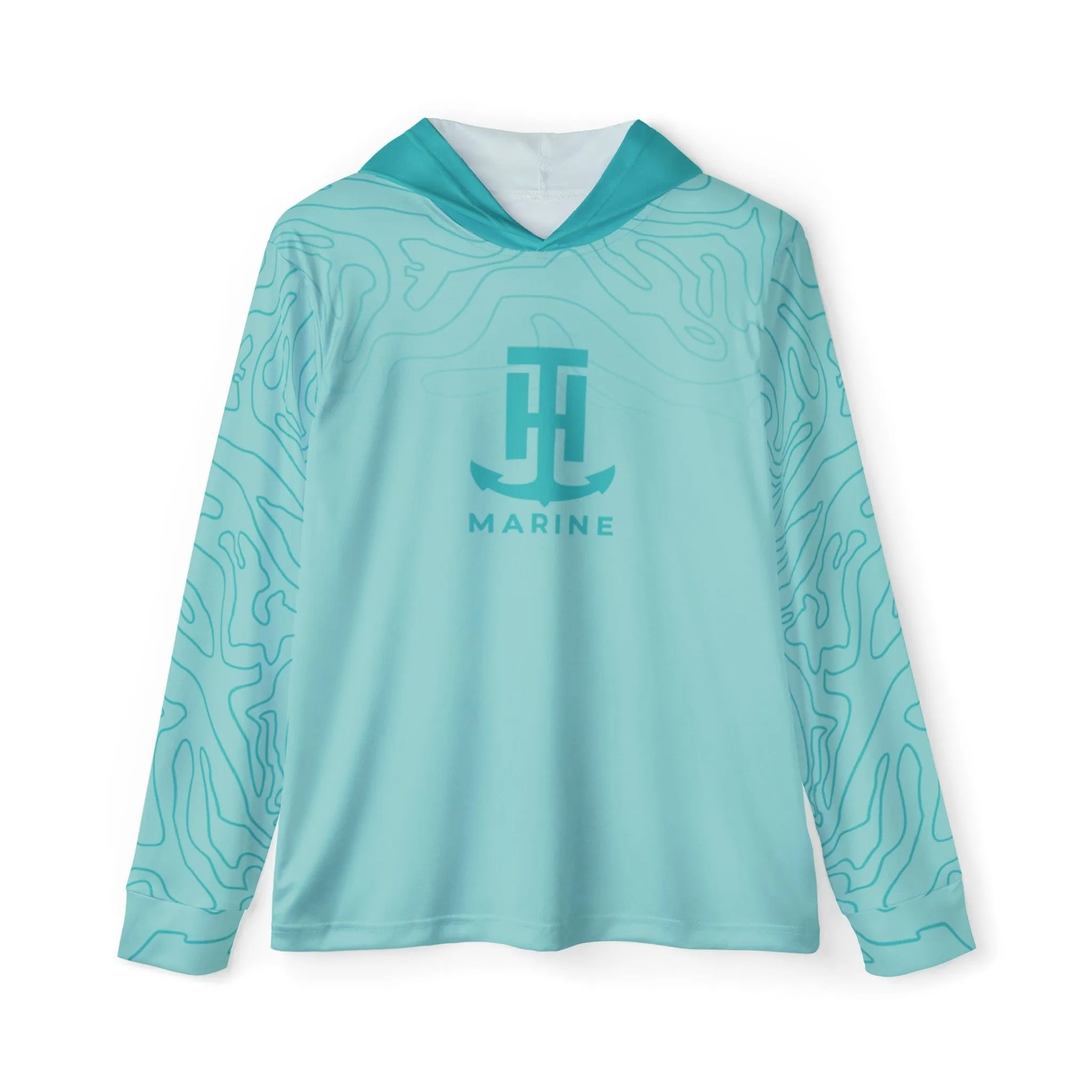 T-H Marine Terrain Performance Hoodie - Aqua