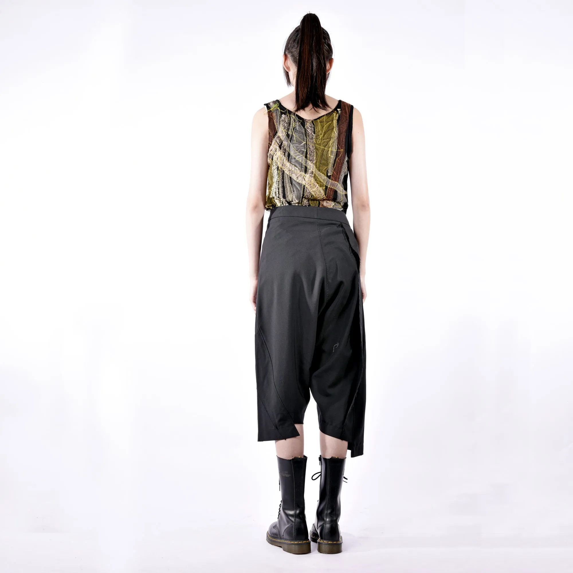 Trousers - Asymmetric Fold