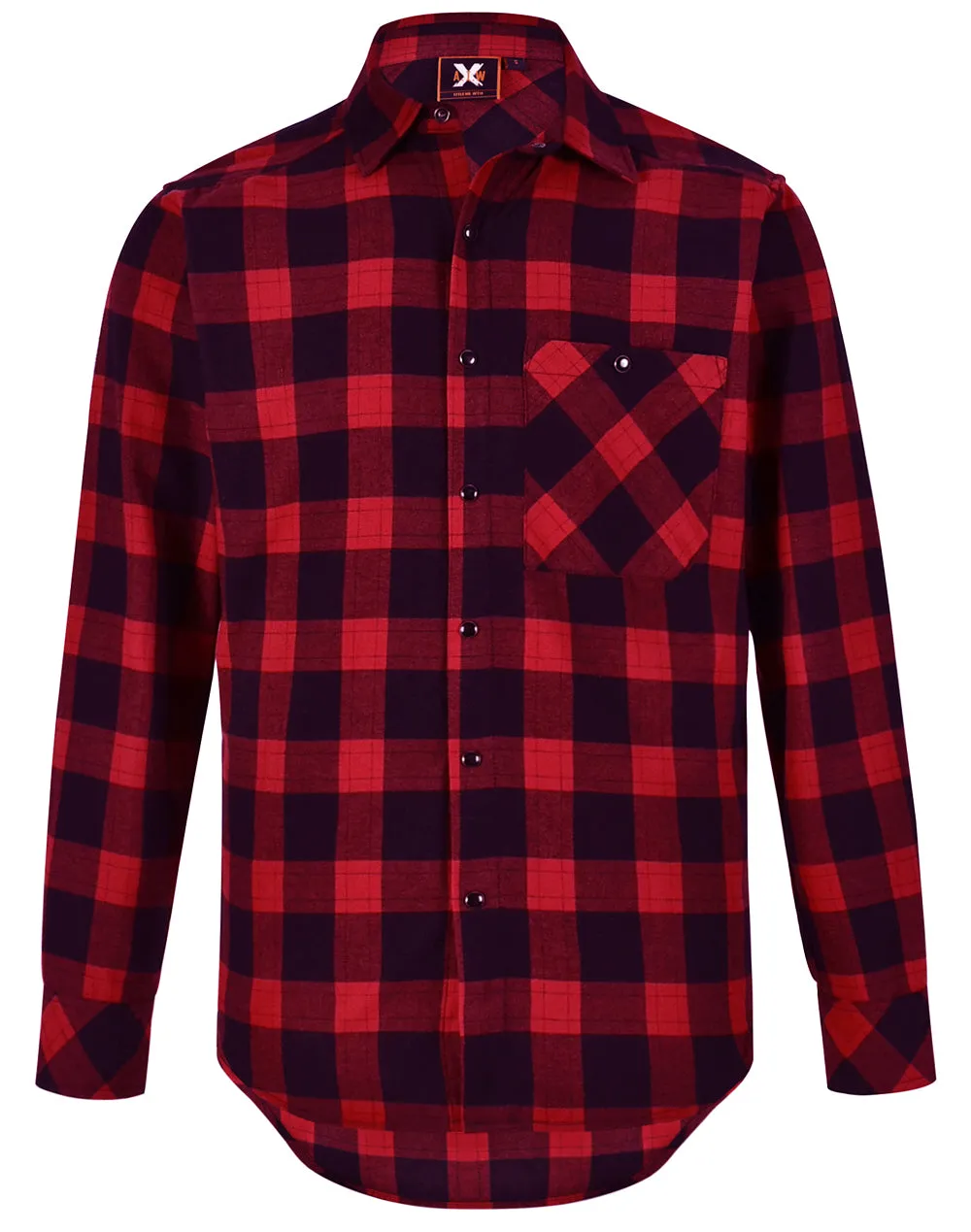 Unisex Quilted Flannel Shirt-Style Jacket WT11