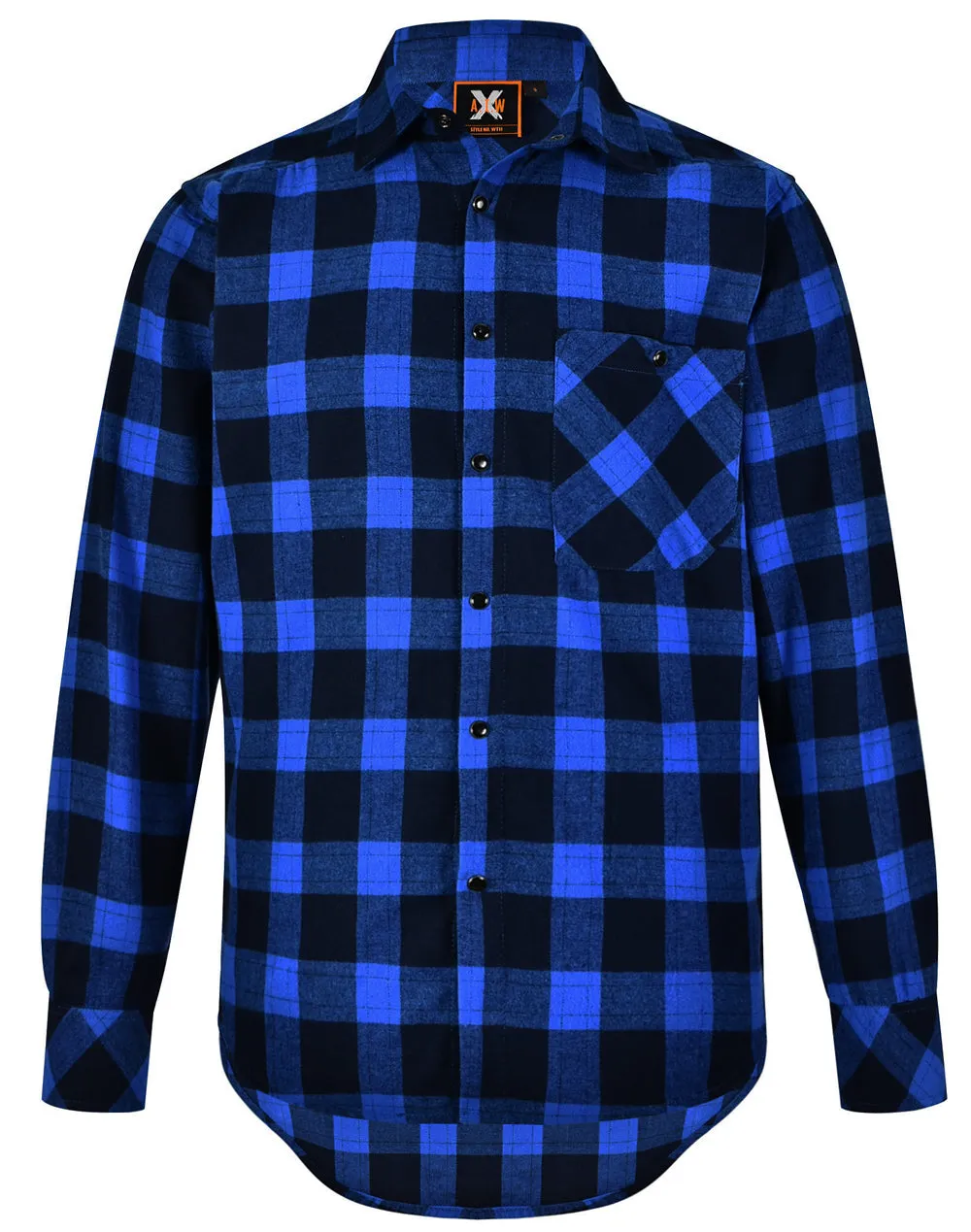 Unisex Quilted Flannel Shirt-Style Jacket WT11