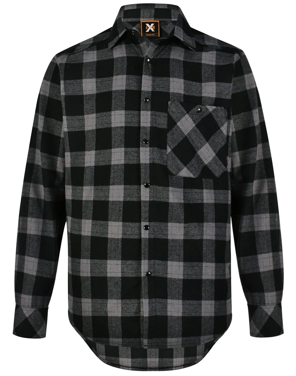 Unisex Quilted Flannel Shirt-Style Jacket WT11