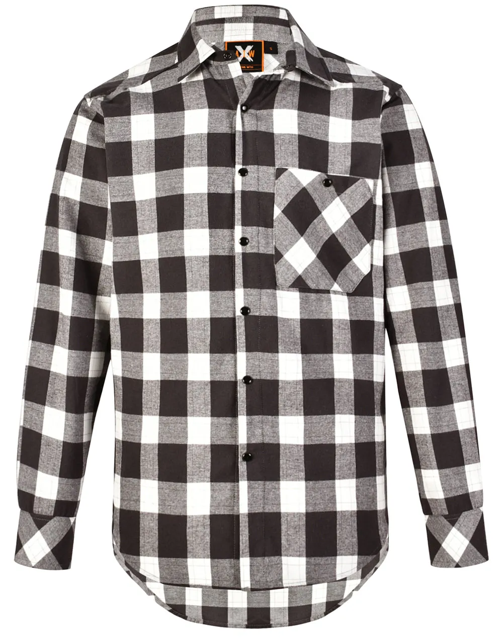 Unisex Quilted Flannel Shirt-Style Jacket WT11