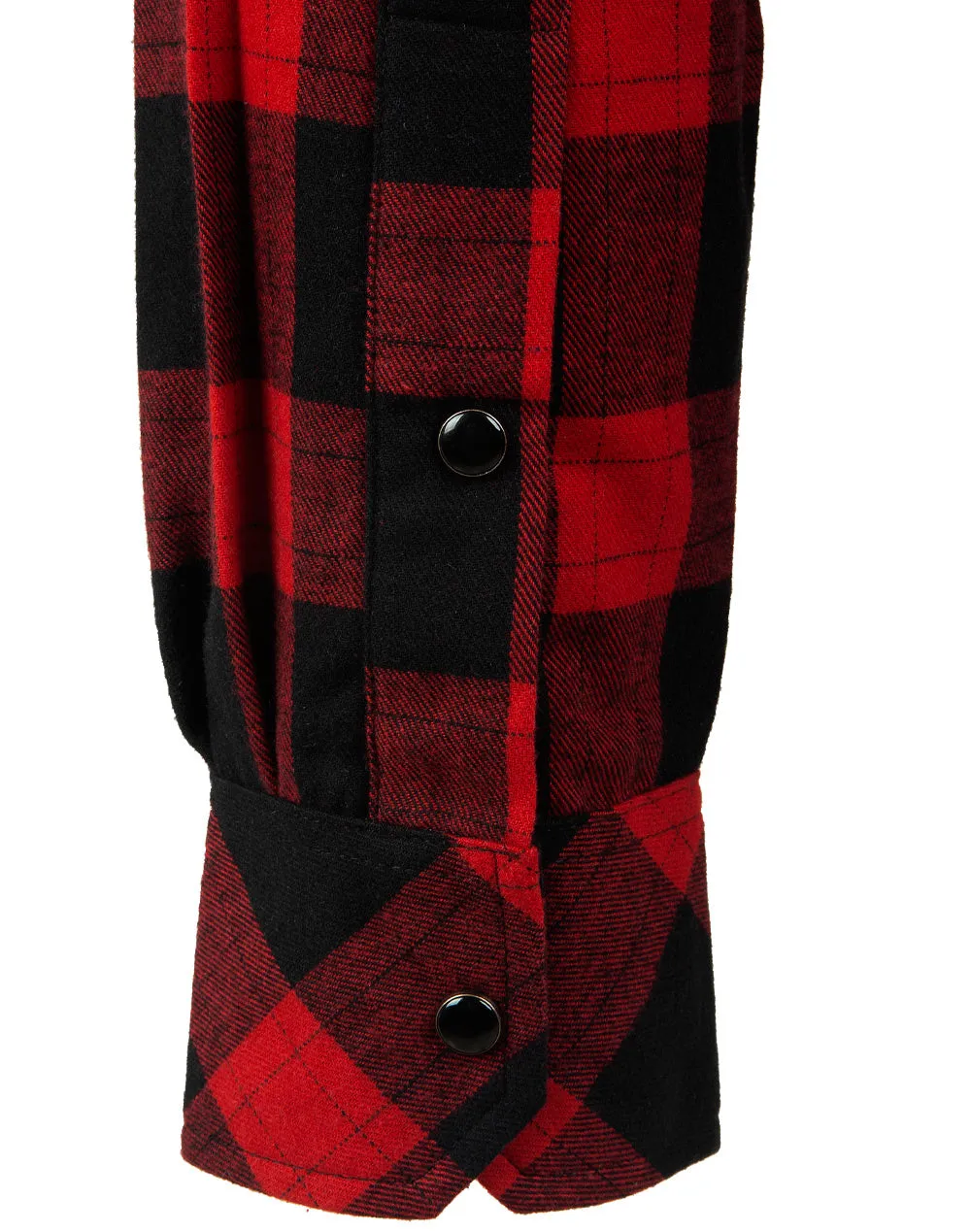 Unisex Quilted Flannel Shirt-Style Jacket WT11