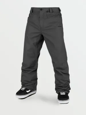 Volcom Mens Carbon Dark Grey Snow Pants