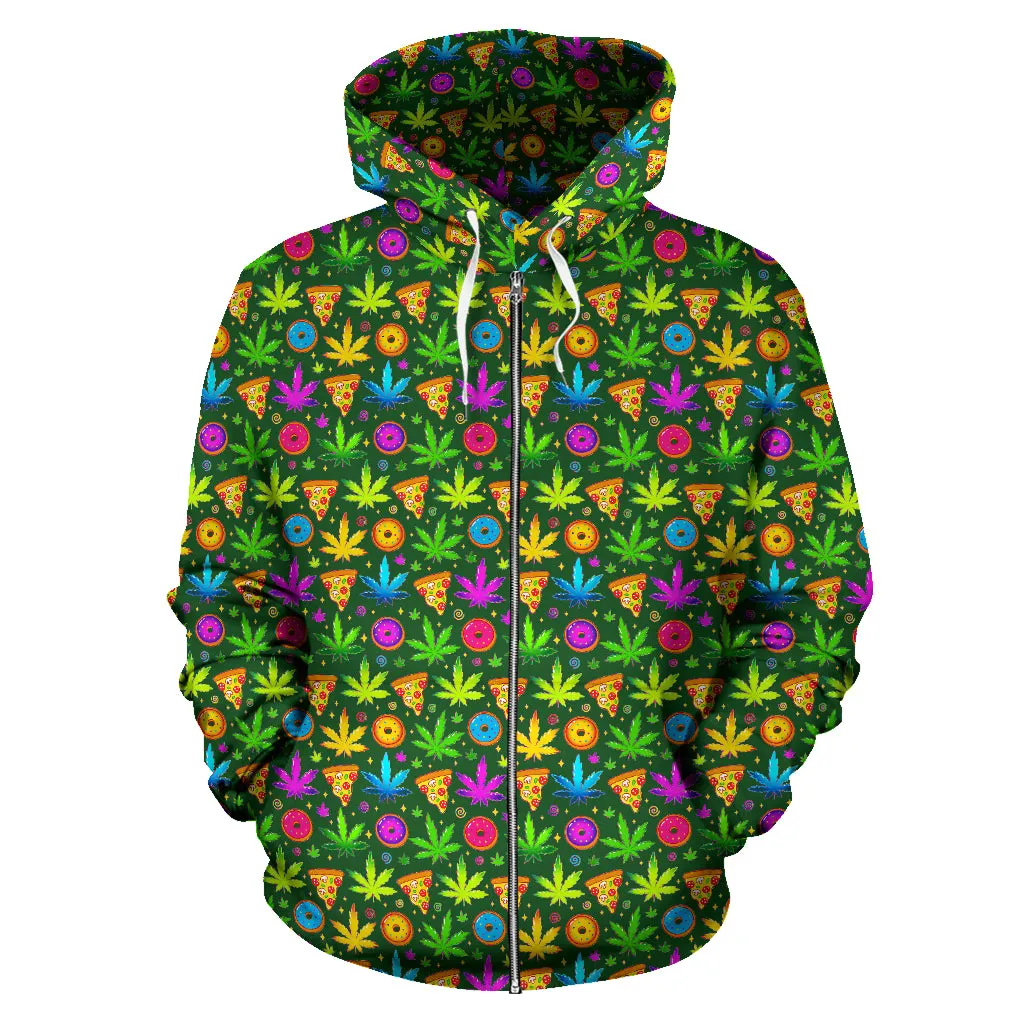 WEED III ZIPPER HOODIE | ART DESIGN WORKS