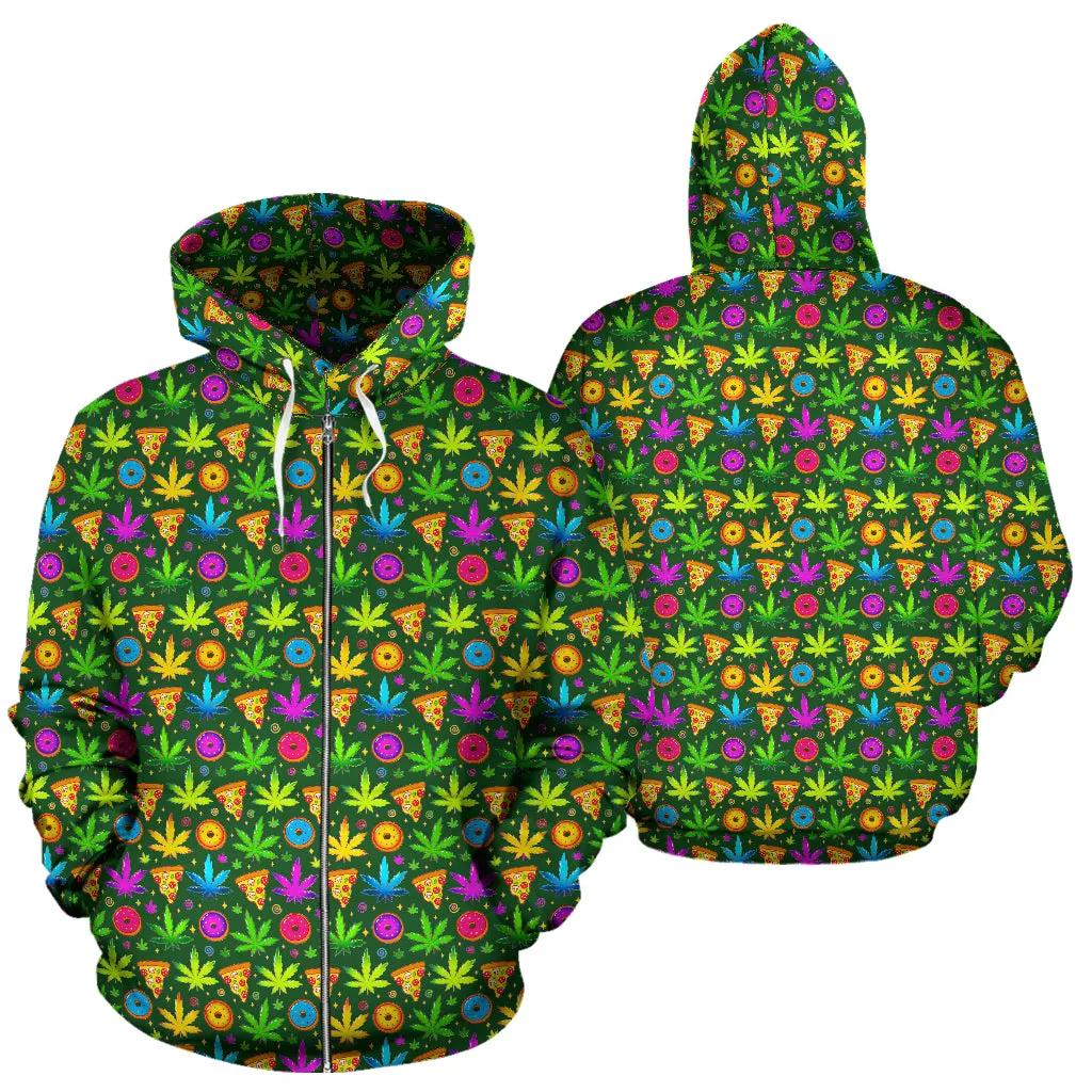 WEED III ZIPPER HOODIE | ART DESIGN WORKS