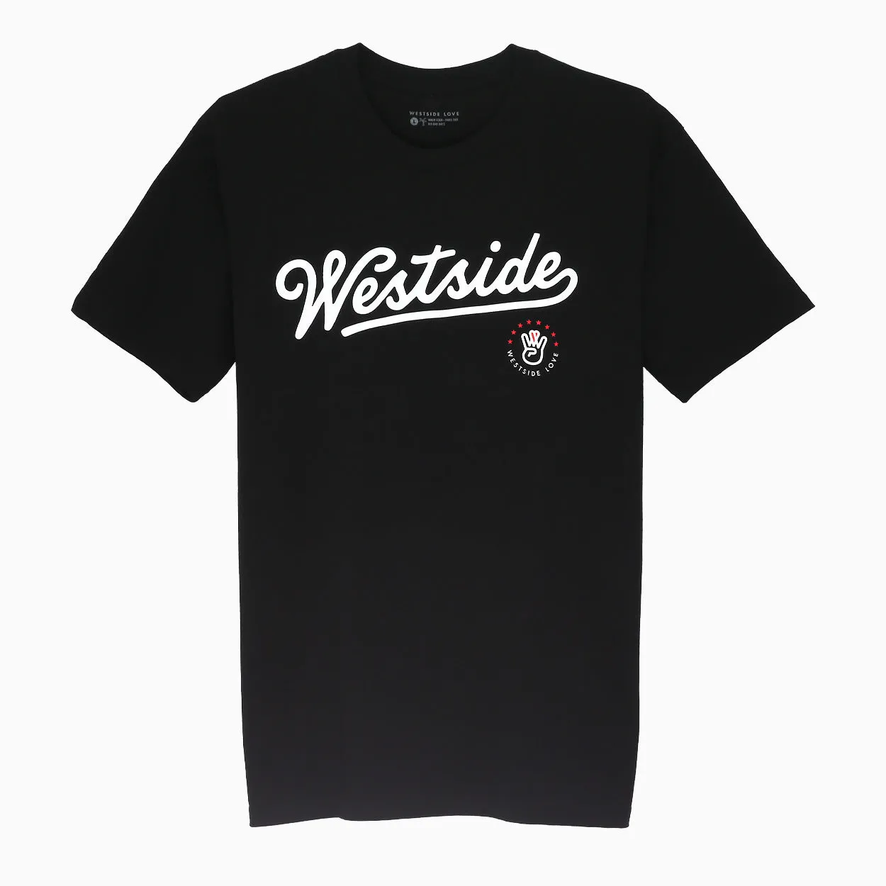 Westside Script Black Tee