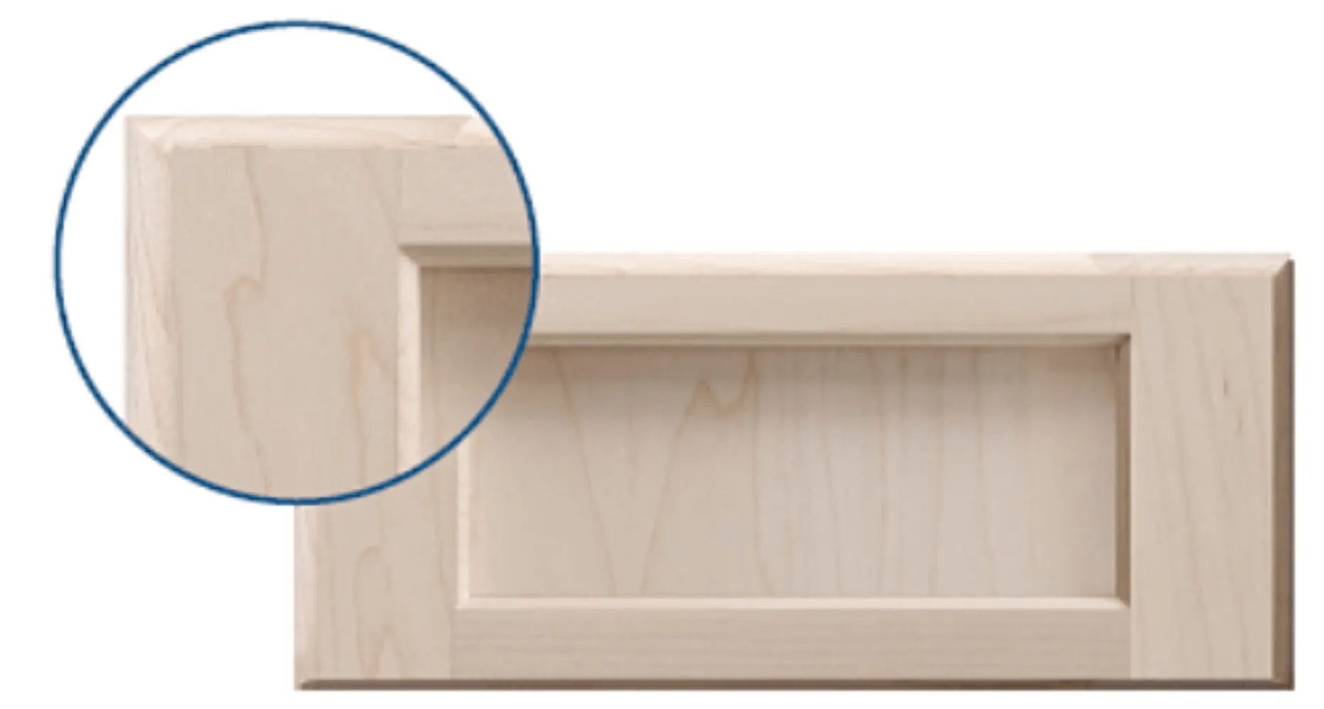 Wilmington Recess Panel Custom Cabinet Drawer Fronts