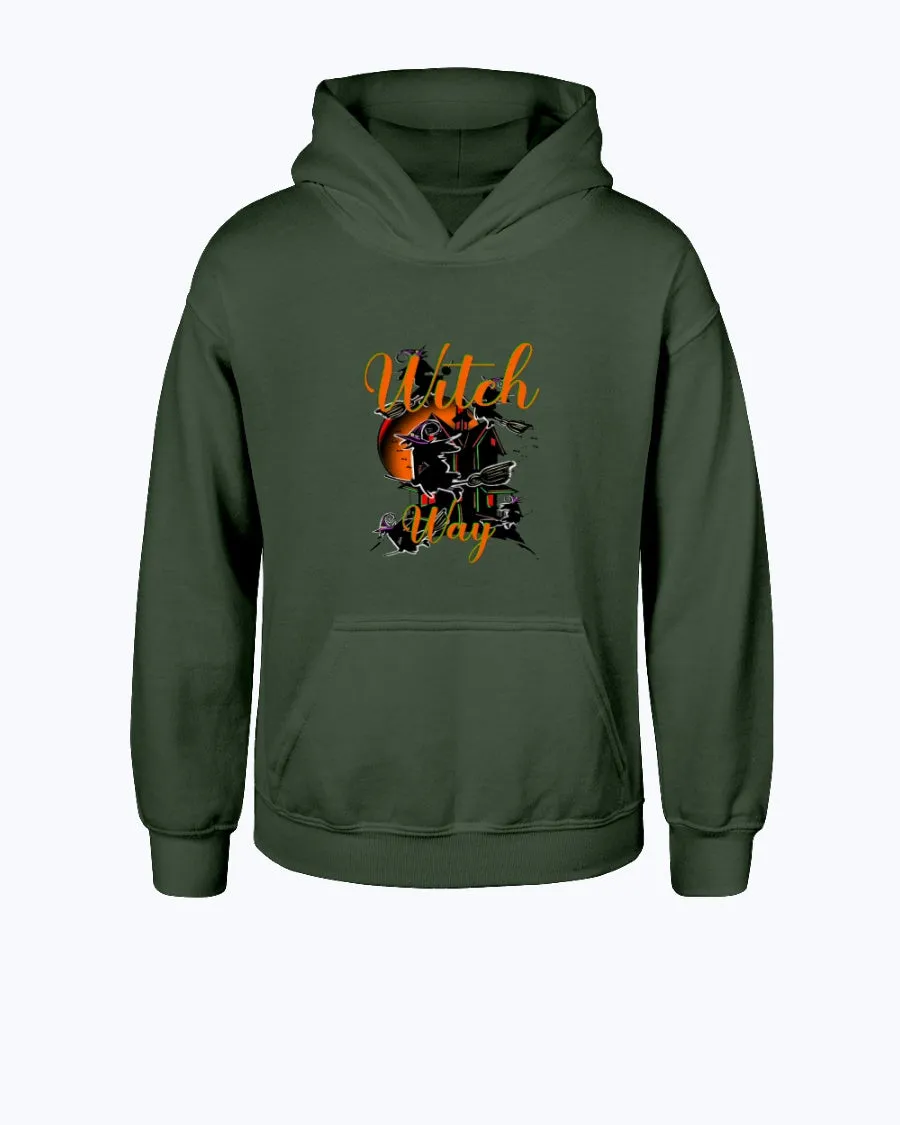 Witch Way Halloween Youth Sizes