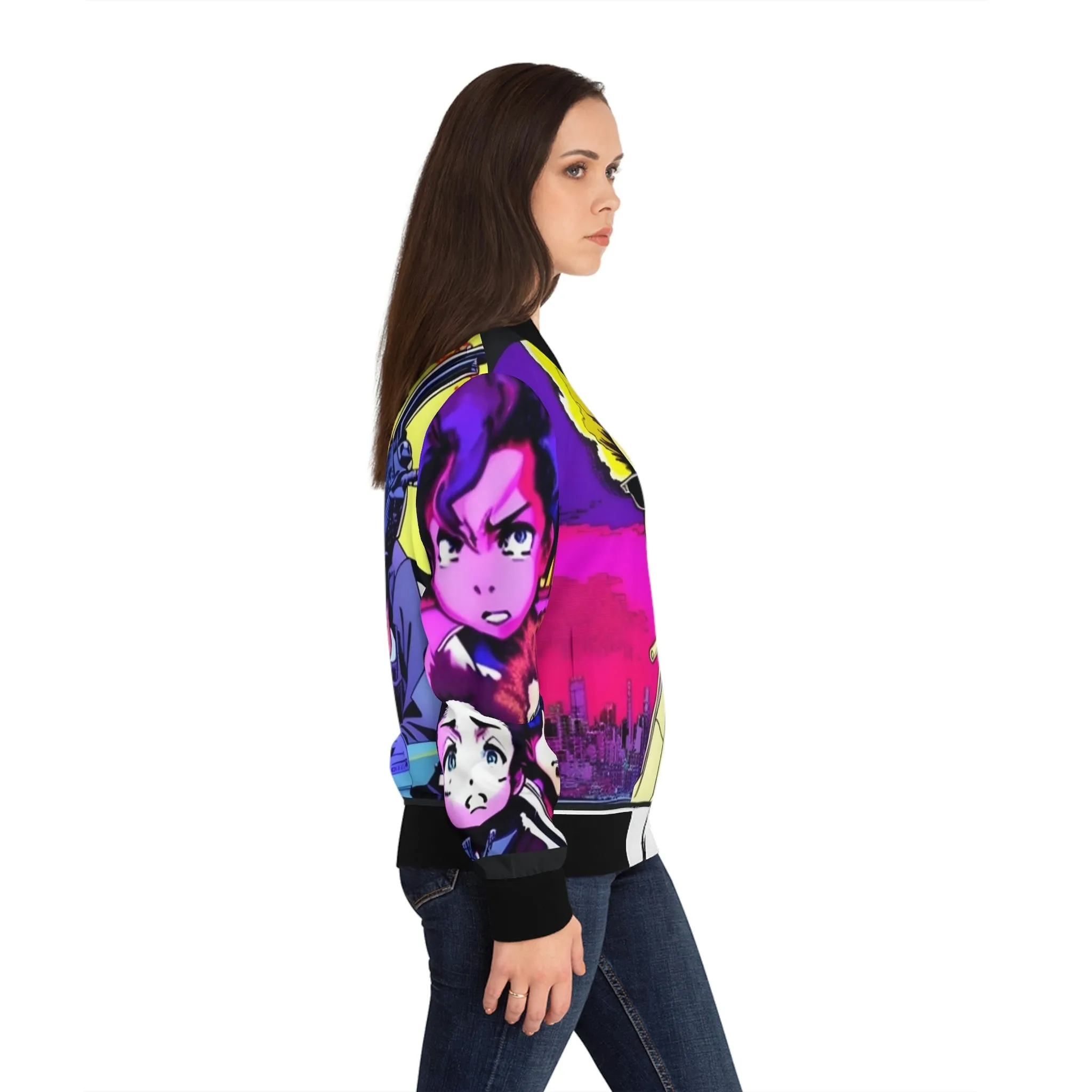 Women's Bomber Jacket (AOP)