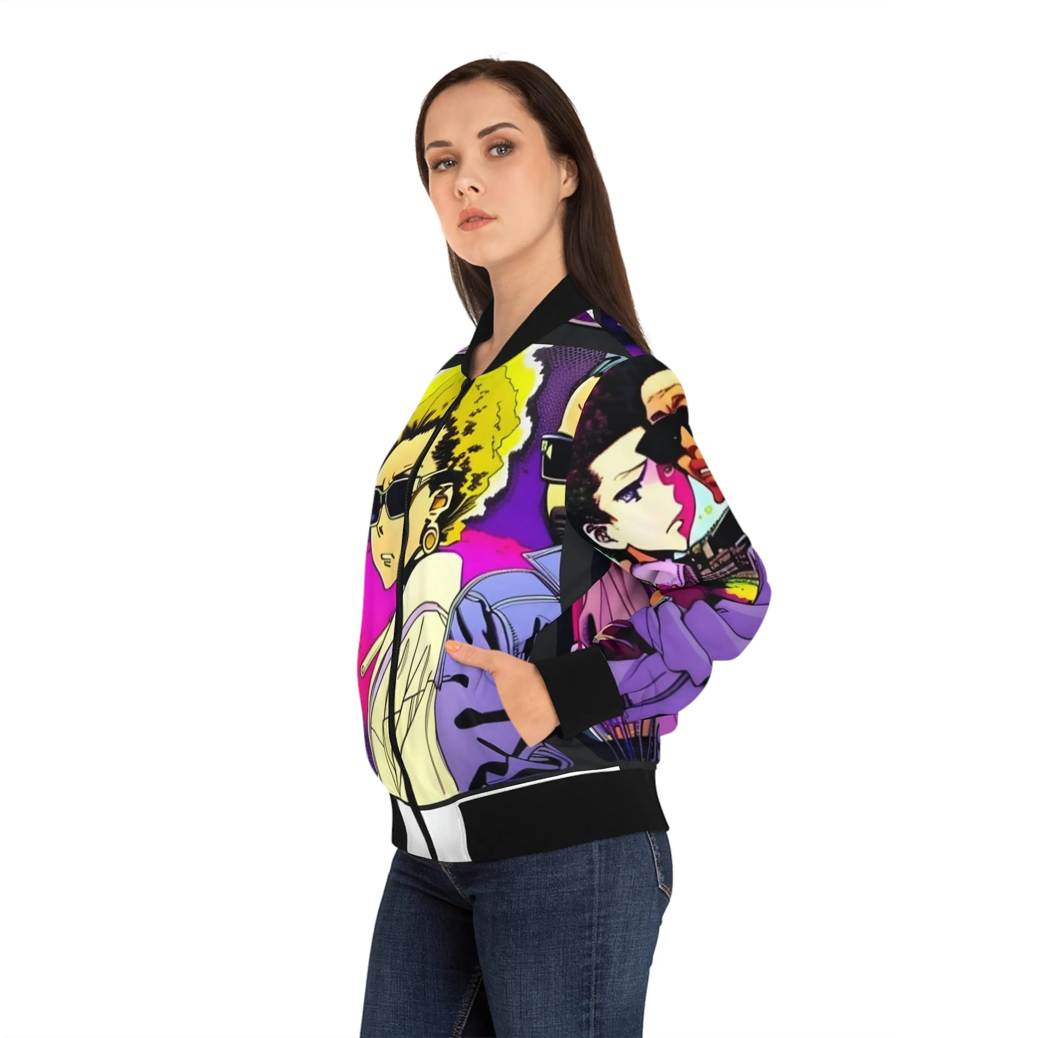 Women's Bomber Jacket (AOP)